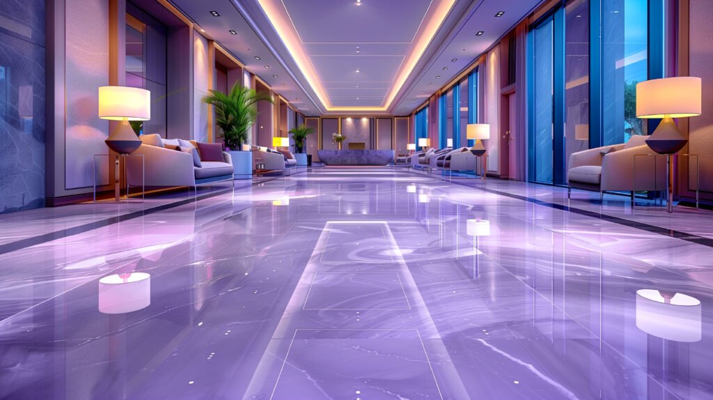 Floor of Hotels after cleaning